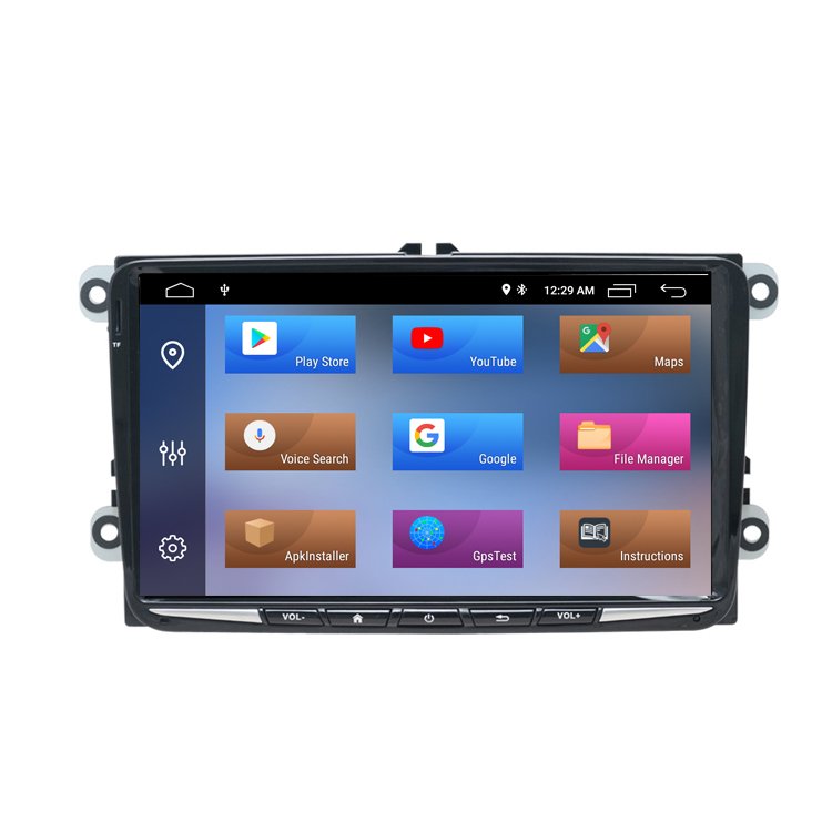 Android 13 2DIN / Seat/leon Car Radio RAM Model DSP GPS Stereo Video for Volkswagen/vw/passat/polo/golf/tiguan Skoda/octavia X1