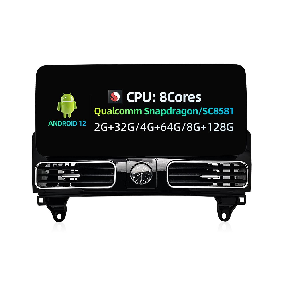 Zlh 12.3 Snapdragon 8-Core Touch Screen Android 12 Carplay Auto Car Dvd Navigation Player For Benz Gl Ml 350 450 550 W166 X166