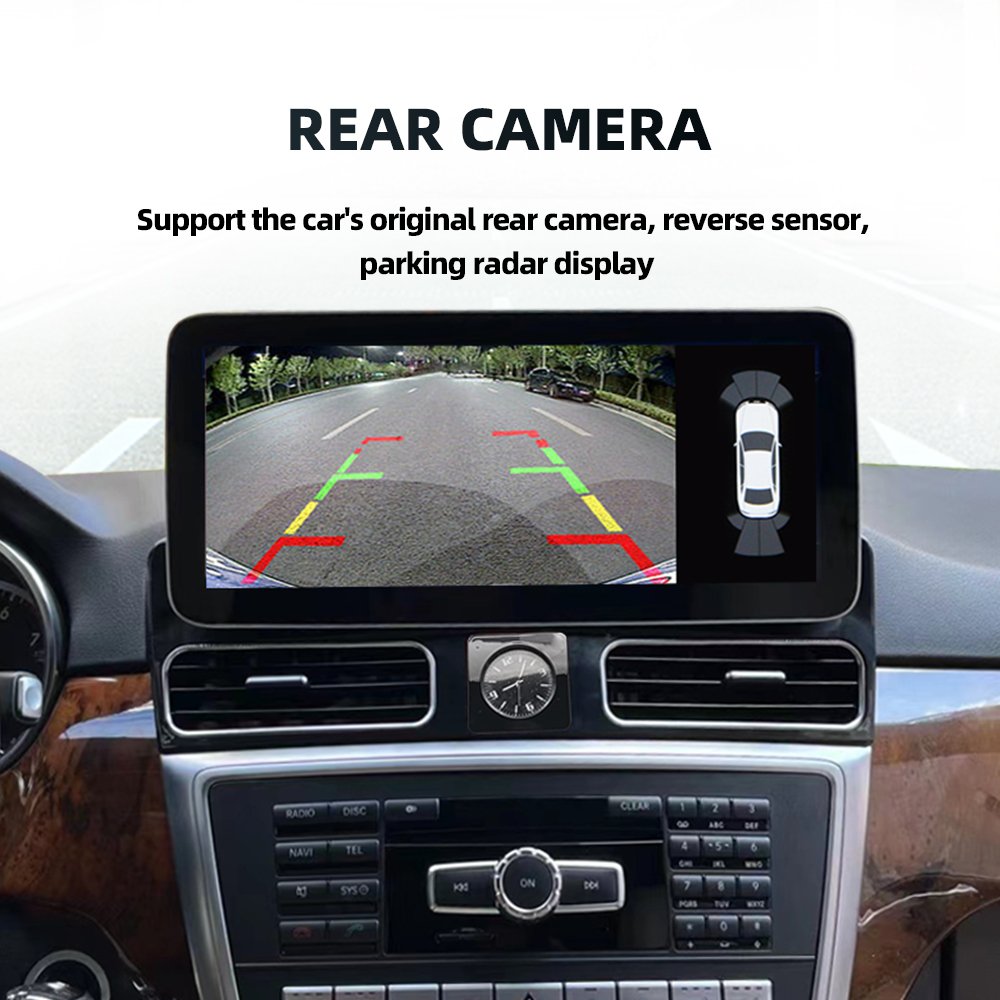 Zlh 12.3 Snapdragon 8-Core Touch Screen Android 12 Carplay Auto Car Dvd Navigation Player For Benz Gl Ml 350 450 550 W166 X166