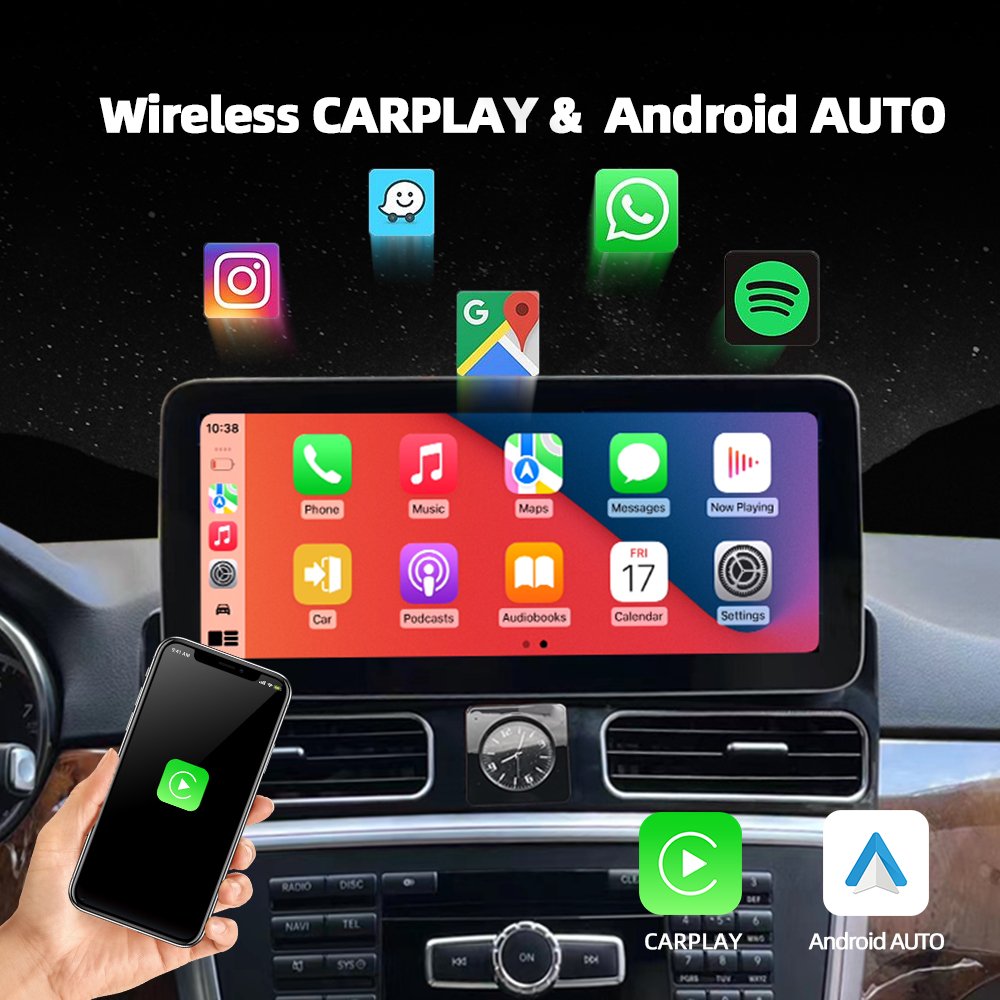 Zlh 12.3 Snapdragon 8-Core Touch Screen Android 12 Carplay Auto Car Dvd Navigation Player For Benz Gl Ml 350 450 550 W166 X166
