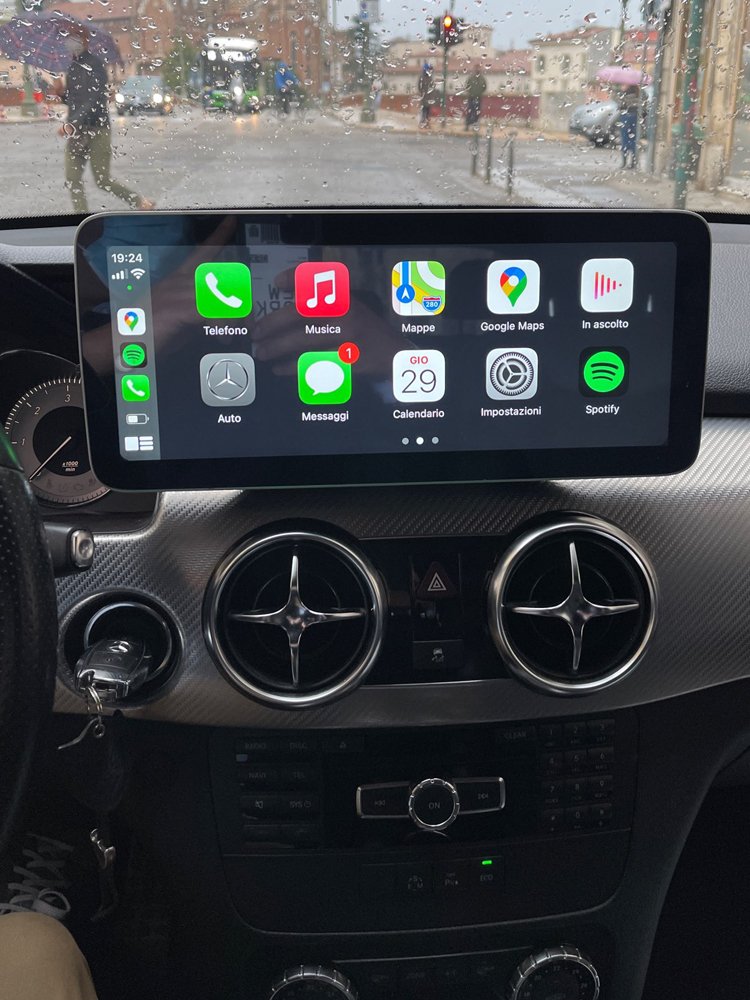 RHD LHD 12.3' Blue-Ray Android 12 Car DVD Player For Mercedes Benz GLK X204 NTG 4.0/4.5 Android Auto Wireless Carplay GPS