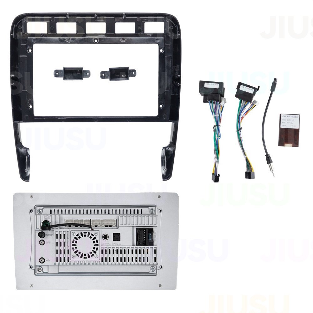 Android 12 Car Radio GPS Navigation DVD Player Stereo Multimedia Audio System for Porsche Cayenne 2002-2009 with Carplay DSP DAB