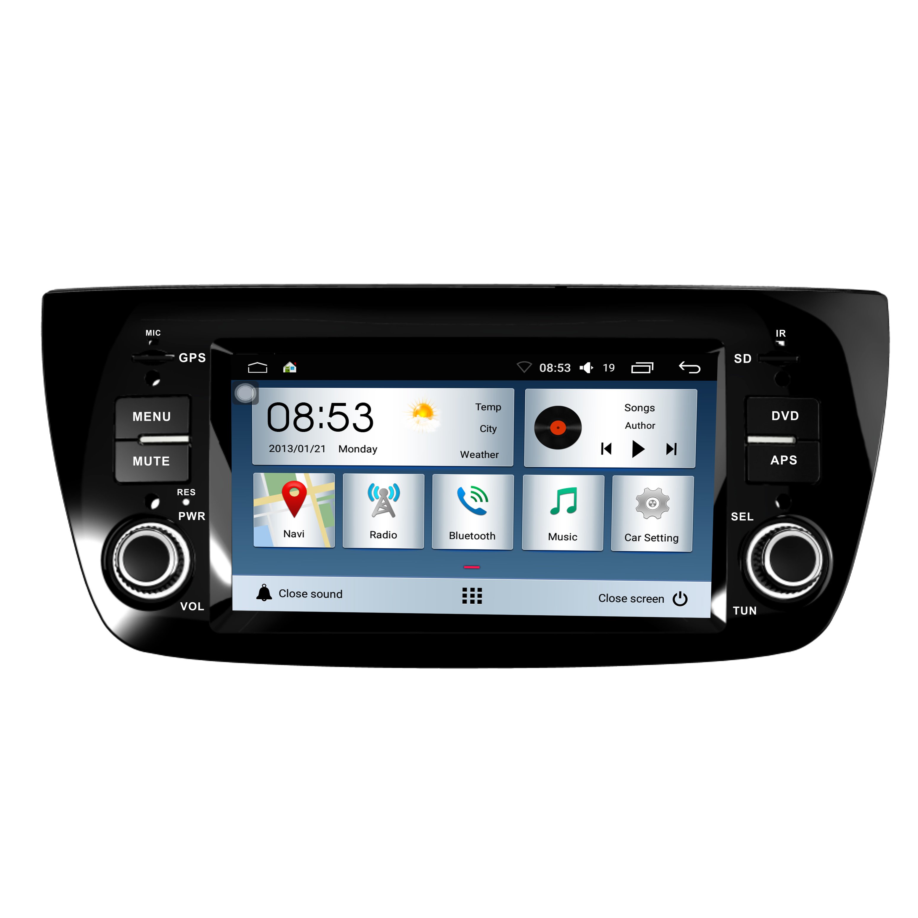 IPS DSP Android 10.0 car audio system multimedia For FIAT DOBLO touch screen car dvd player 7862 TS10 TS9 CARPLAY DSP OSD TMPS