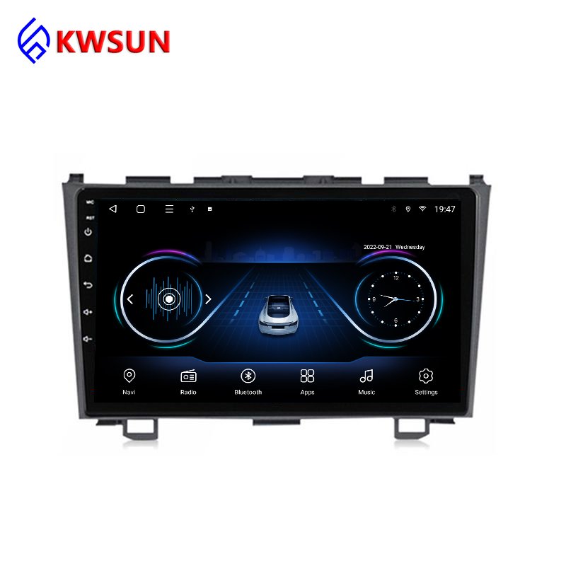 9inch Android Car Video For Honda CRV 2006-2012 Car DVD Player GPS Navigation IPS support DSP RDS Carplay No DVD