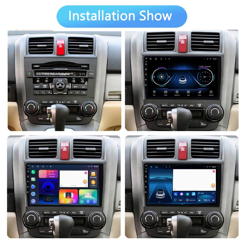 9inch Android Car Video For Honda CRV 2006-2012 Car DVD Player GPS Navigation IPS support DSP RDS Carplay No DVD