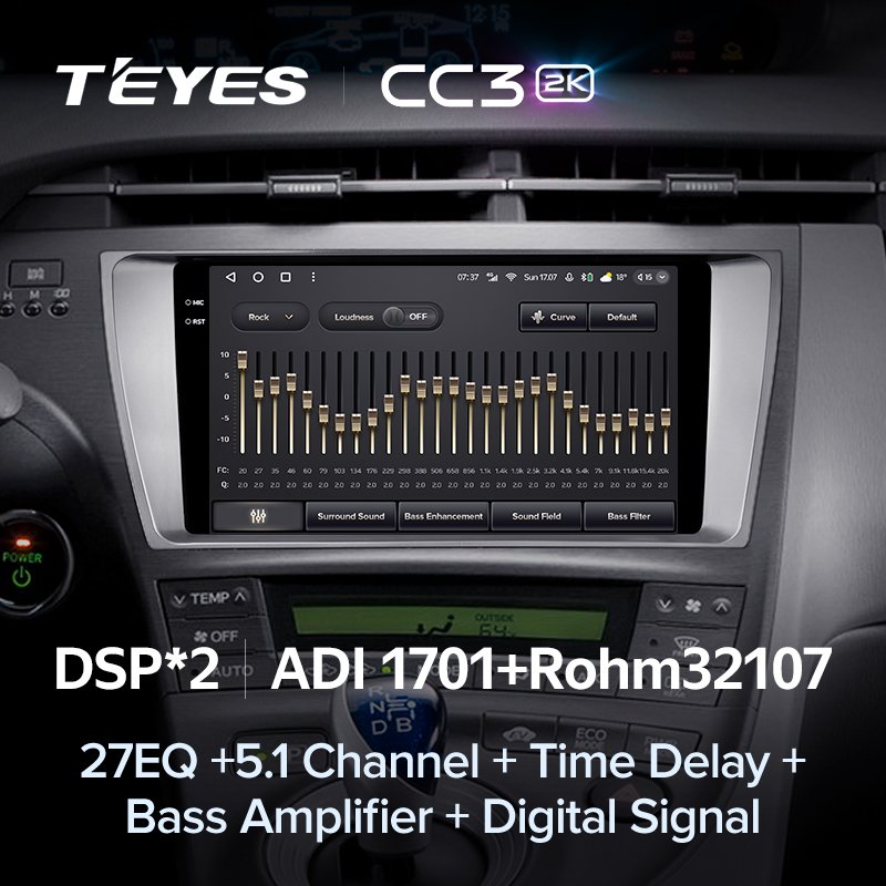 TEYES CC3L CC3 2K For Toyota Prius XW30 2009 - 2015 Car Radio Multimedia Video Player Navigation stereo GPS Android 10 dvd