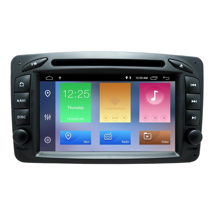 ZYCGOTEC 8 Core Android 12 Car DVD Player for For Mercedes Benz CLK W209 W203 W463 Radio Wifi Carplay