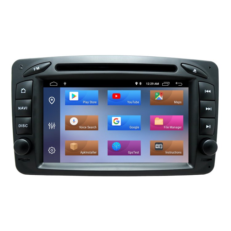 ZYCGOTEC 8 Core Android 12 Car DVD Player for For Mercedes Benz CLK W209 W203 W463 Radio Wifi Carplay