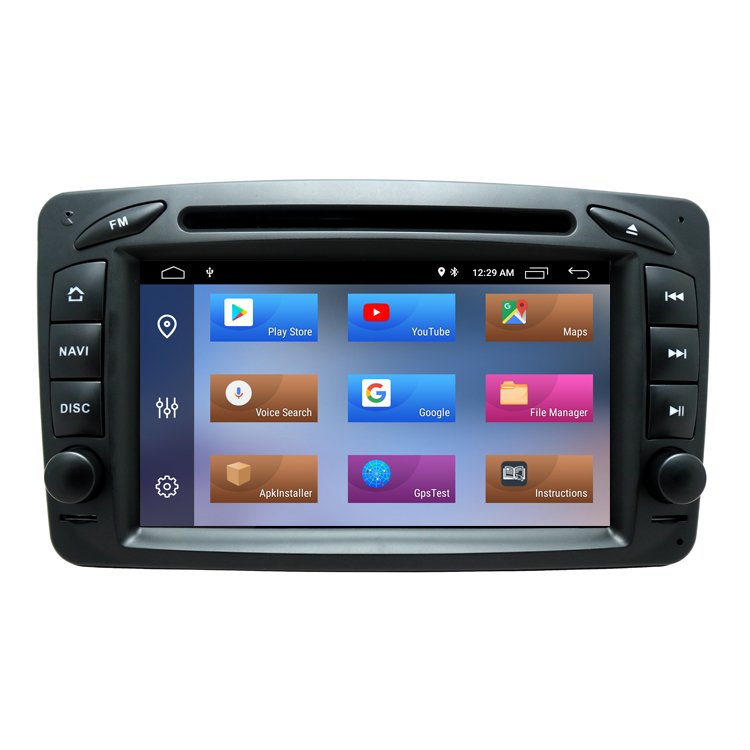 ZYCGOTEC 8 Core Android 12 Car DVD Player for For Mercedes Benz CLK W209 W203 W463 Radio Wifi Carplay
