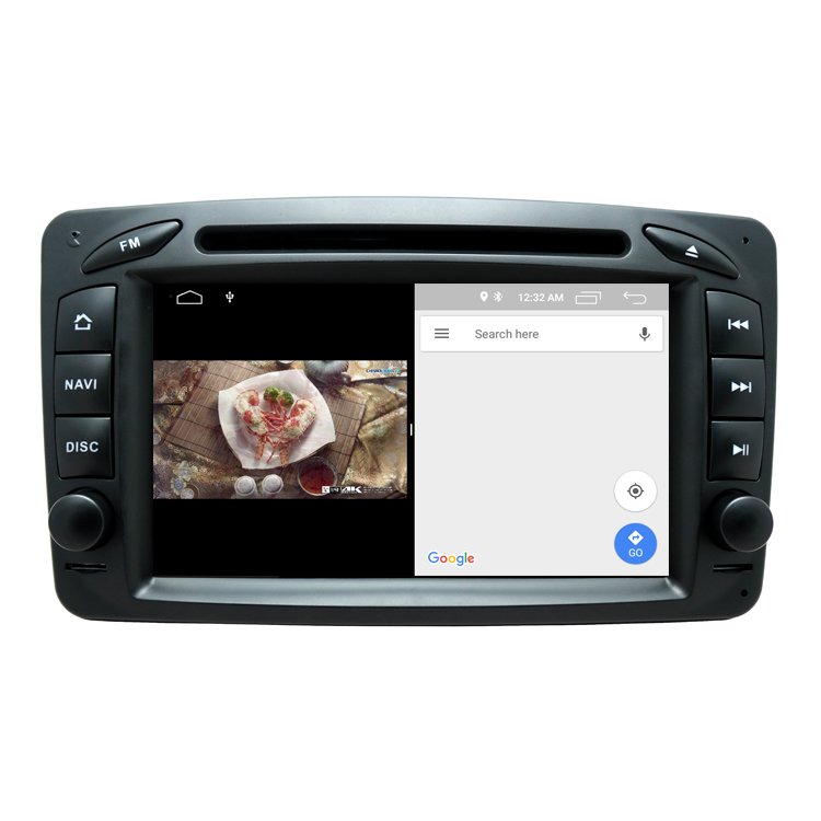 ZYCGOTEC 8 Core Android 12 Car DVD Player for For Mercedes Benz CLK W209 W203 W463 Radio Wifi Carplay