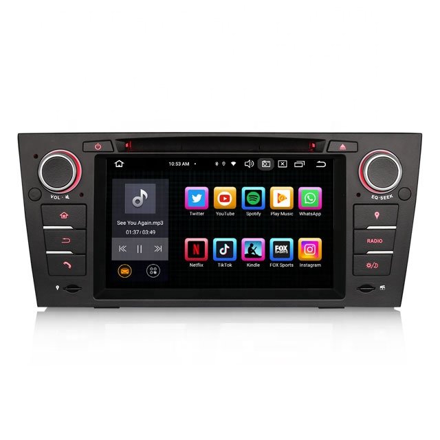 Erisin ES8567B 7" Android 12.0 Car Radio For BMW E90 E91 E92 E93 E9DSP CarPlay Auto GPS DVD TPMS DAB+ 4G SIM IPS BT5.0