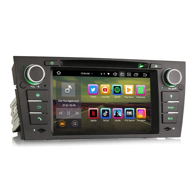 Erisin ES8567B 7" Android 12.0 Car Radio For BMW E90 E91 E92 E93 E9DSP CarPlay Auto GPS DVD TPMS DAB+ 4G SIM IPS BT5.0