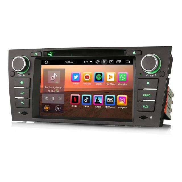 Erisin ES8567B 7" Android 12.0 Car Radio For BMW E90 E91 E92 E93 E9DSP CarPlay Auto GPS DVD TPMS DAB+ 4G SIM IPS BT5.0