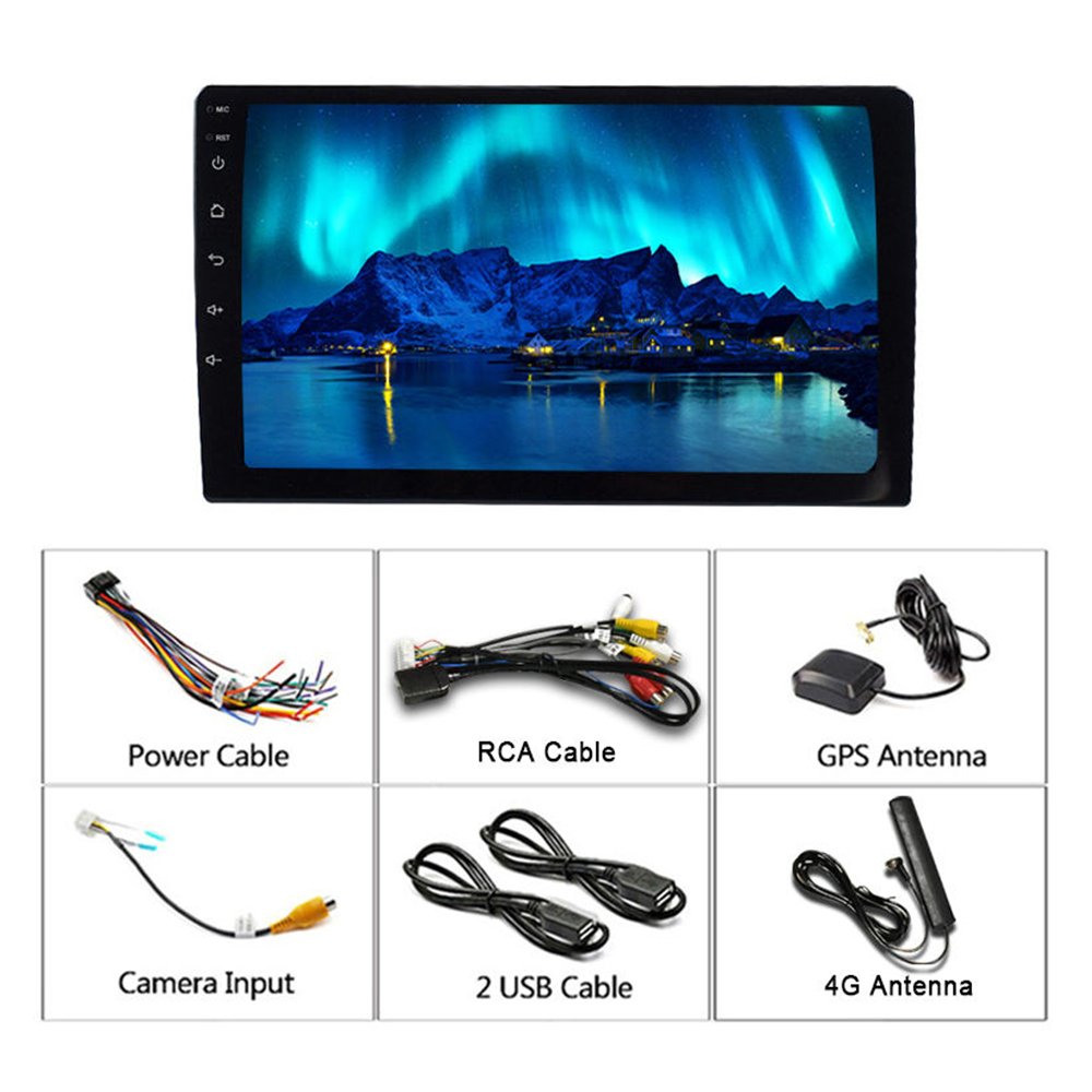 Zmecar TS18 8 Core 2K QLED Touch Screen Car Stereo DSP BT FM GPS Navigation 9/10 Inch 2+32GB/4+64 Car Radio Android Player