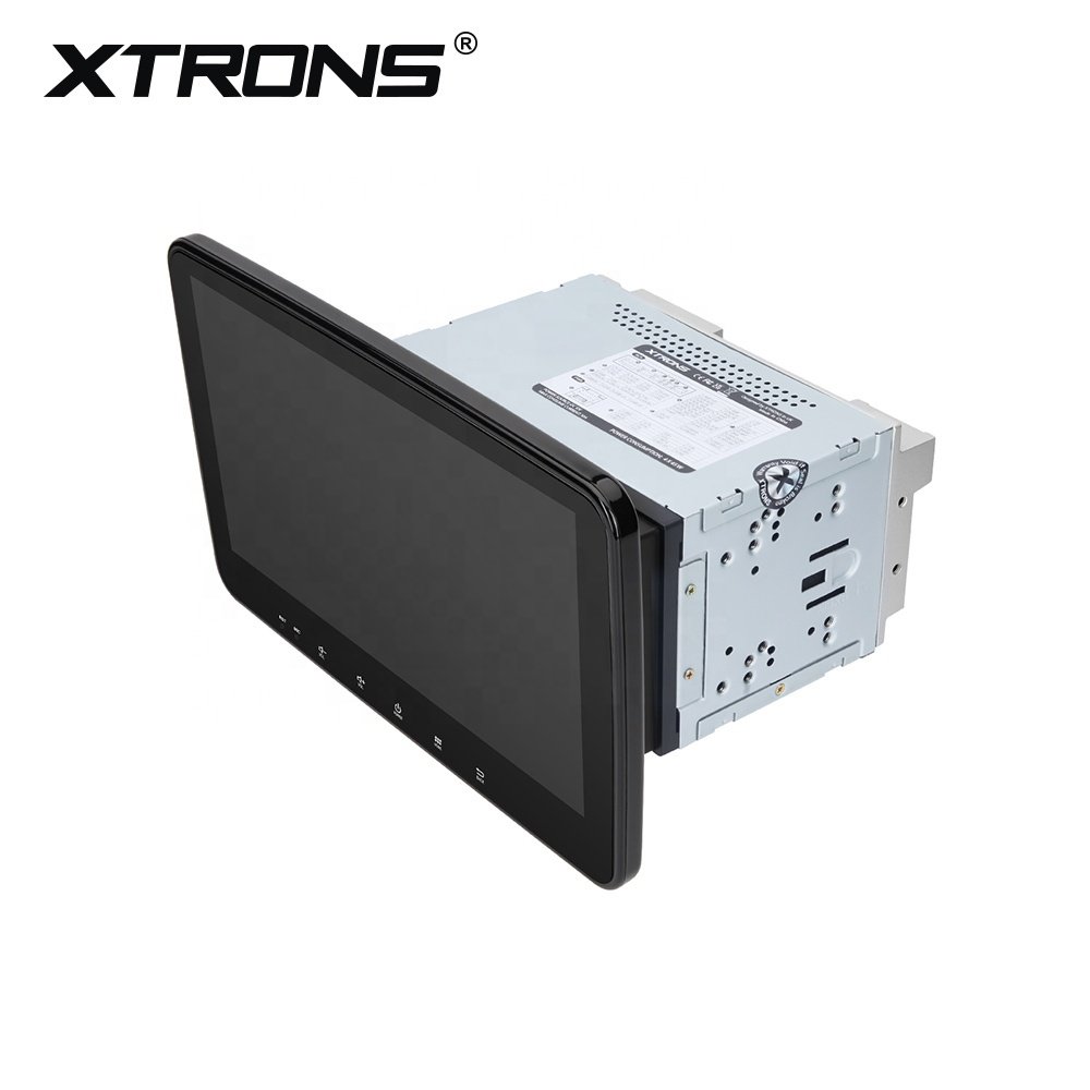 XTRONS 10.1" Tesla Style 8Core Android 13 Rotatable QLED Screen Car Stereo 4+64GB 4G LTE Gravity Sensor 2din Universal Head Unit