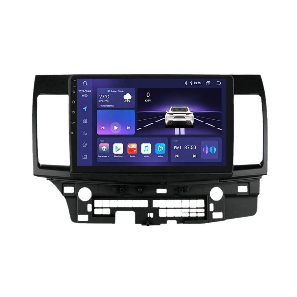 Car dvd player with Android Auto radio WIFI BT AM FM Head Unit for 07-12 Mitsubishi Lanser Bluetooth WIFI car guide Aviation