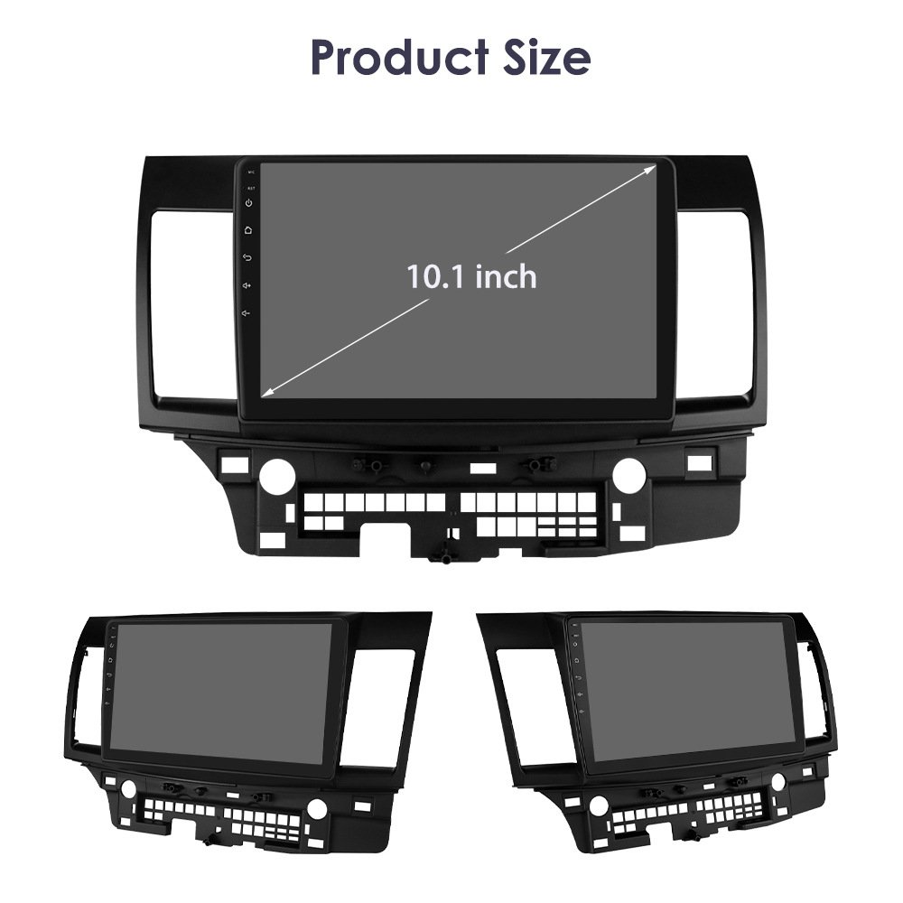 Car dvd player with Android Auto radio WIFI BT AM FM Head Unit for 07-12 Mitsubishi Lanser Bluetooth WIFI car guide Aviation