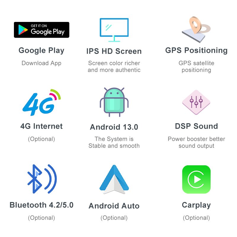 Topway Carplay Android13 Touch Screen 9INCH Car Radio For Mercedes Benz S Class W220 1998-2005 Car DVD Player Car Radio Stereo