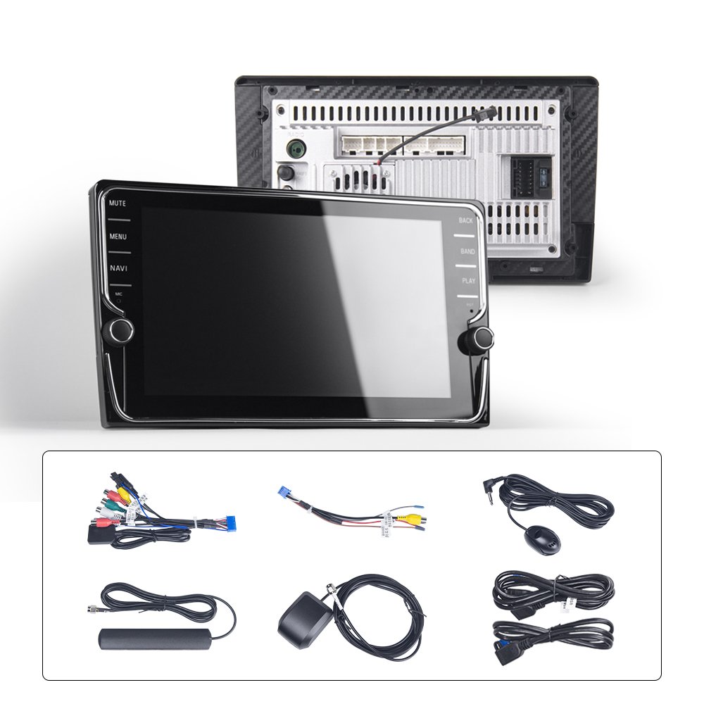 9Inch Universal Android12 Car DVD Player 8Core Multimedia GPS Button Knob Car Radio Carplay Stereo Touch Screen Monitor