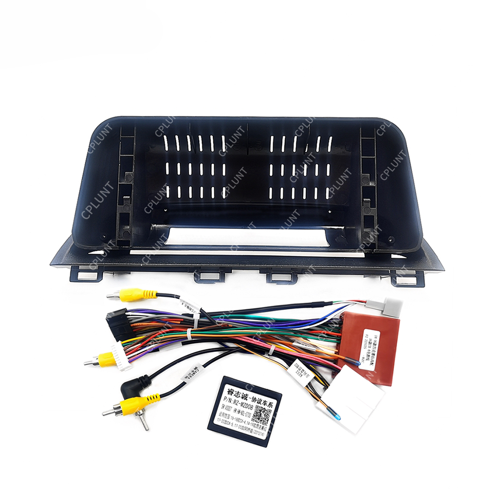 Car DVD Player Frame For MAZDA 3 AXELA 2014-2019 12.3 INCH BLACK Android FRAME