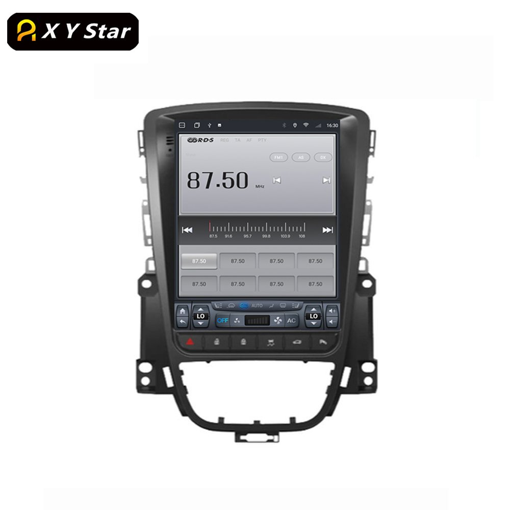 XYstar Vertical Touch Screen 10.4 Inch 8+256 Android Car Dvd Video Player Car Radio For Opel Astra J Vauxhall Buick Verano