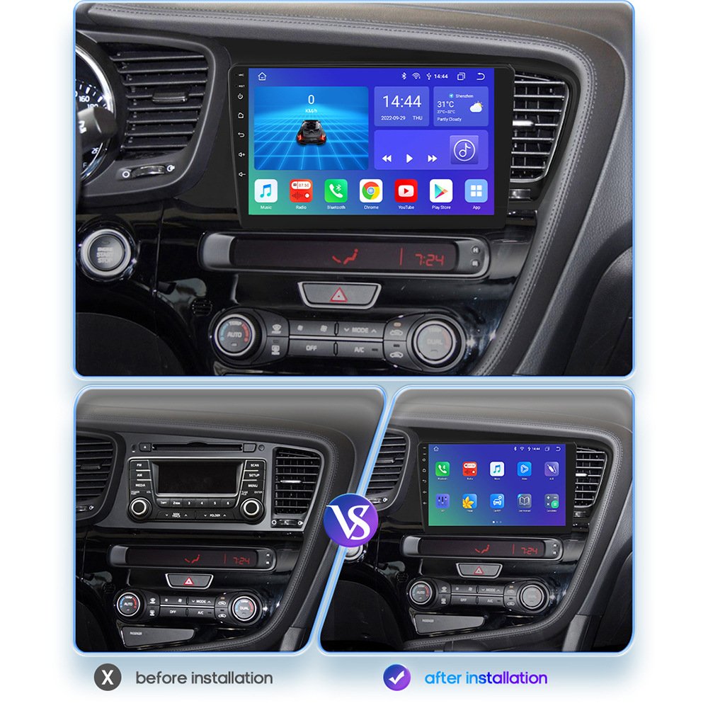 Android Car Radio Multimedia DVD Player for Kia K5 Optima 3 2011 2012 2013 2014 2015 2din Car Stereo Radio Bluetooth Speaker
