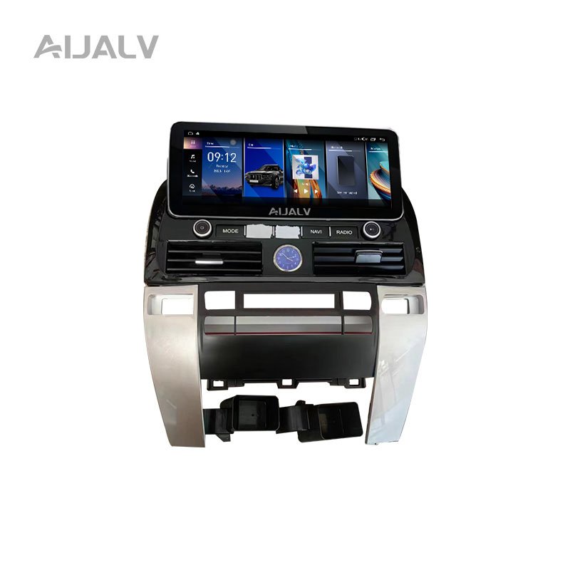AIJALV Android QLED 2K 4GB ROM DSP Touch Screen For TOYOTA 2004-2009 PRADO 120 8-core 12.3inch Car DVD Radio Stereo Player
