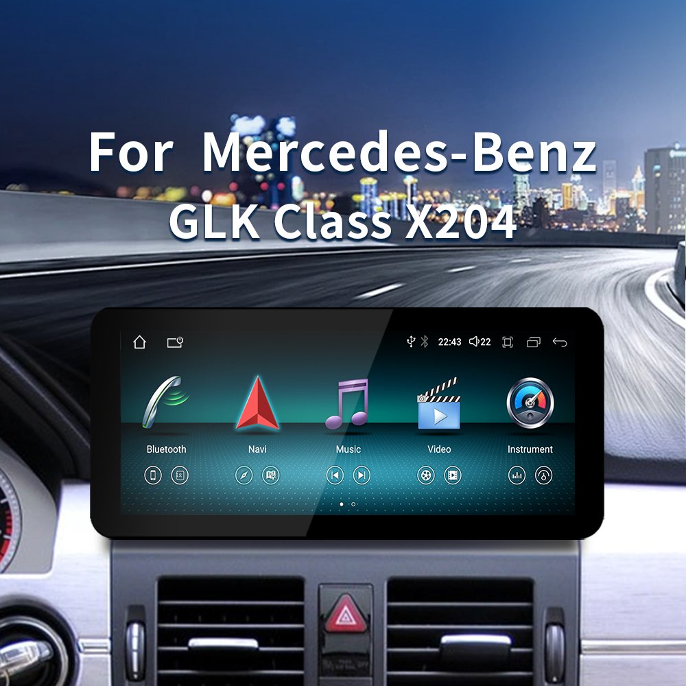 Factory price Android car radio multimedia player FOR Mercedes Benz GLK X204 2008-2015 Multimedia wireless CARPLAY Android AUTO