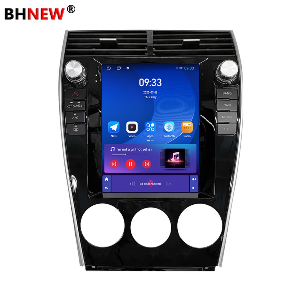 9.7" tesla Style car video player For Mazda 6 2004-2015 GPS navigation built-in dsp carplay android radio car head unit