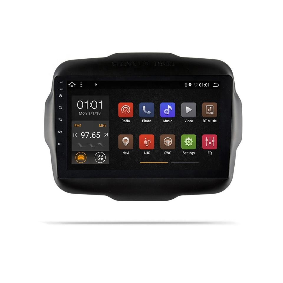 Android10 Quad Core MCX Car Radio Stereo Video Car DVD Multimedia Player For jeep renegade 2016-2017 SWC GPS WIFI BT