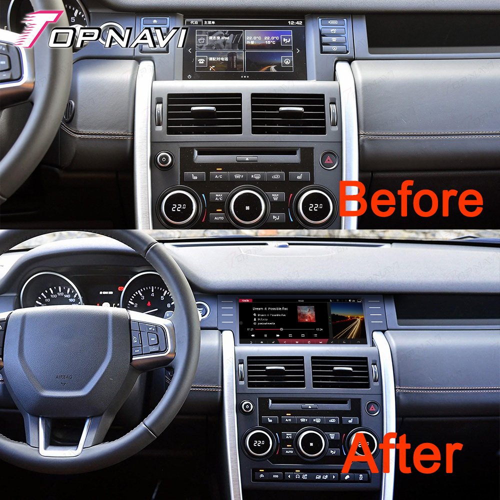 10.1 Inch Carplay Android Head Unit For Land Rover Discovery Sport 2016 2017 2018 Car DVD Player Car GPS Unit Car Audio