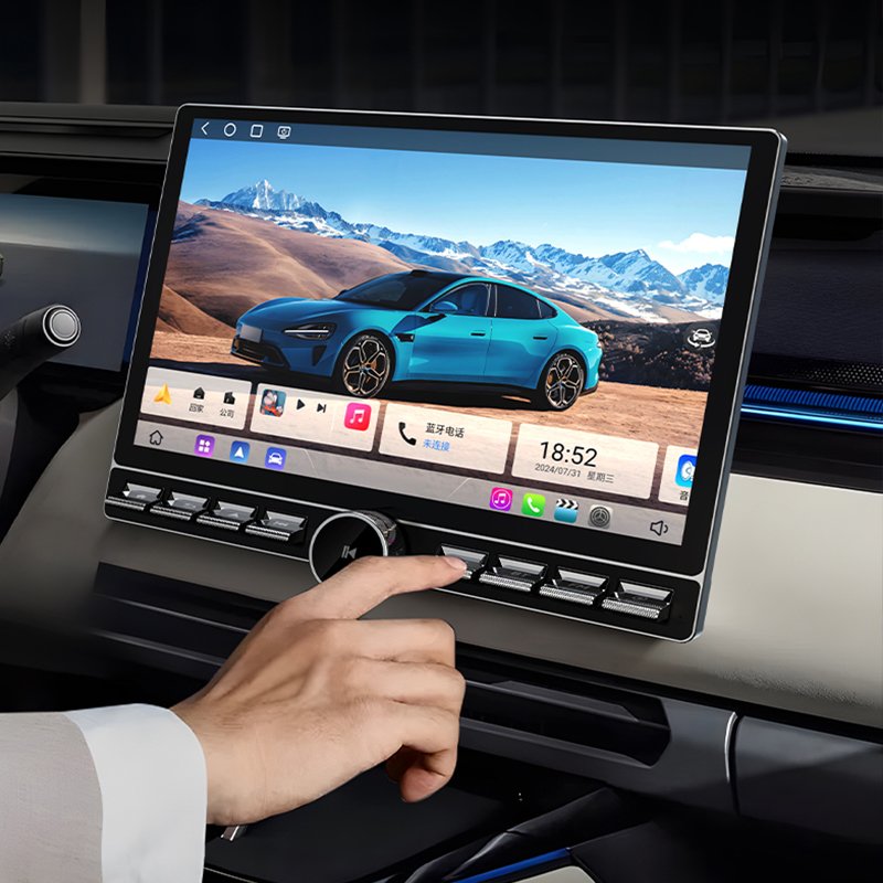 13" inch Qualcomm 680 2.5K Android Auto Car Radio Stereo Car DVD Player 2.4 Ghz 6 NM GPS Universal Multimedia Stereo Head Unit