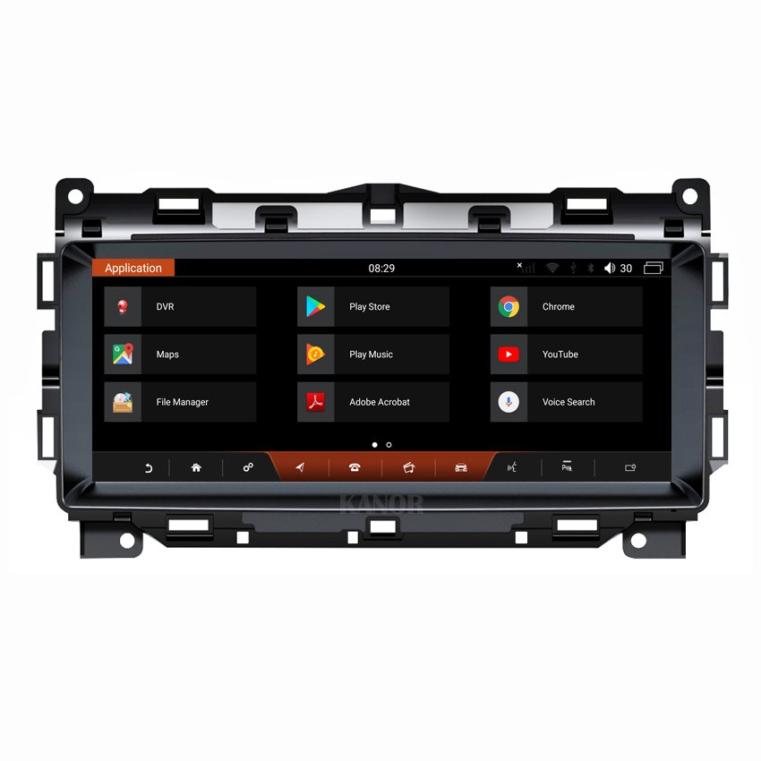 KANOR 10.25 inch 1920*720 8 Core 8+64g Android Screen Radio for Jaguar XE Multimedia Wireless Carplay 2016-2018