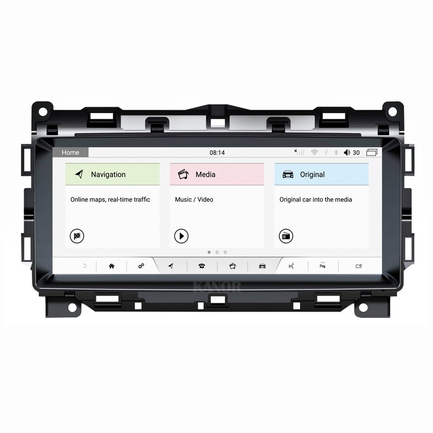 KANOR 10.25 inch 1920*720 8 Core 8+64g Android Screen Radio for Jaguar XE Multimedia Wireless Carplay 2016-2018