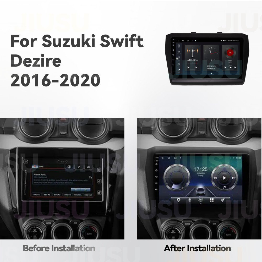 Android 12 Car Radio GPS DVD Player Stereo Multimedia Audio System for Suzuki Swift Dezire 2016-2020 with Carplay DSP DAB