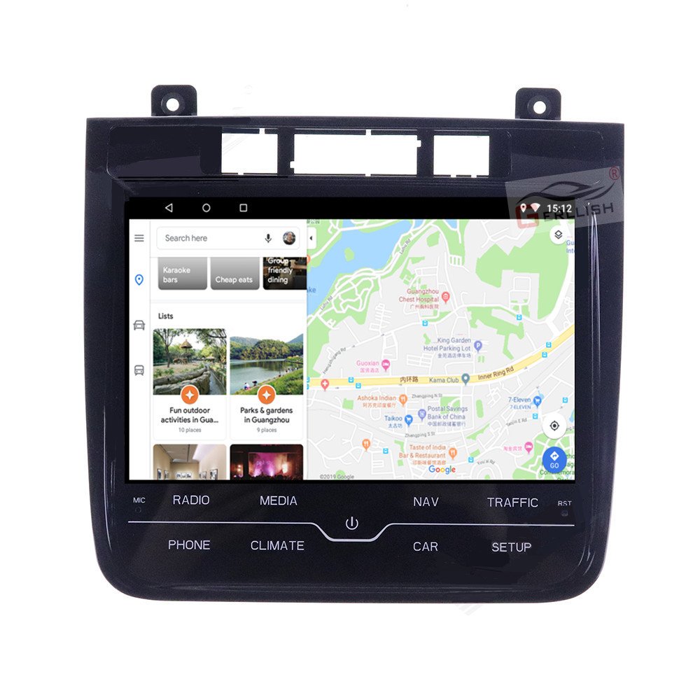 Gerllish Android Car Audio Radio Player GPS Navigation for VW Volkswagen Touareg 2011-2017 car Multimedia with carplay dvd