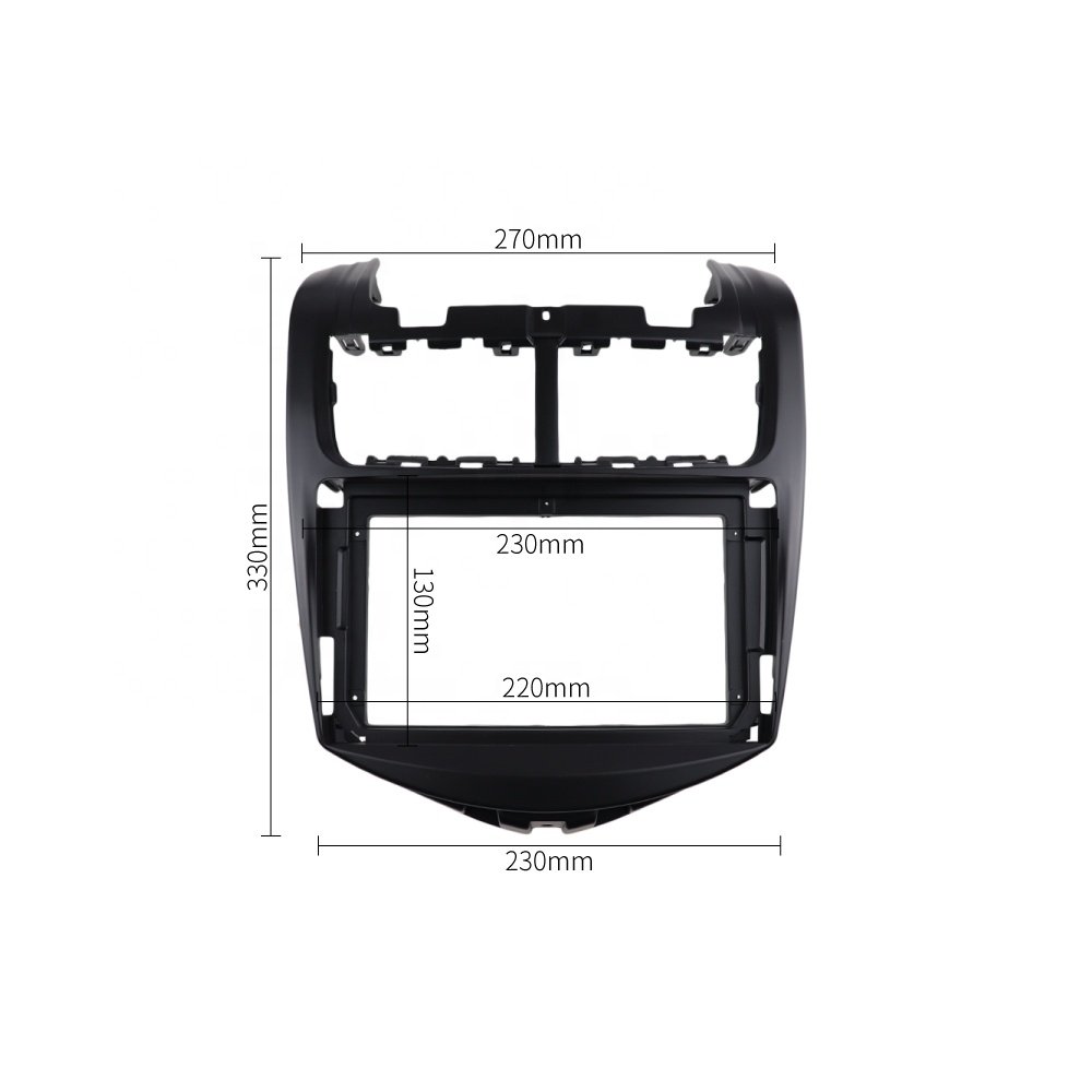 Car Radio Fascia Frame for CHEVROLET AVEO 2014 Stereo DVD Player Install Surround Trim Panel Kit Face Plate Audio Adapter Cover