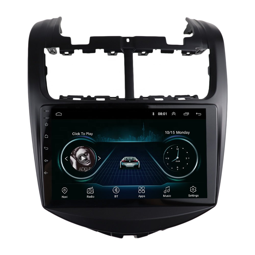 Car Radio Fascia Frame for CHEVROLET AVEO 2014 Stereo DVD Player Install Surround Trim Panel Kit Face Plate Audio Adapter Cover