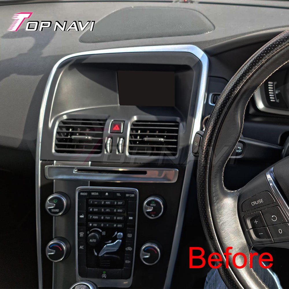 car android radio For Volvo XC60(RHD) 2009 2010 2011 2012 2013 2014 2015 2016 2017 4+64GB GPS wireless touch car vertical screen
