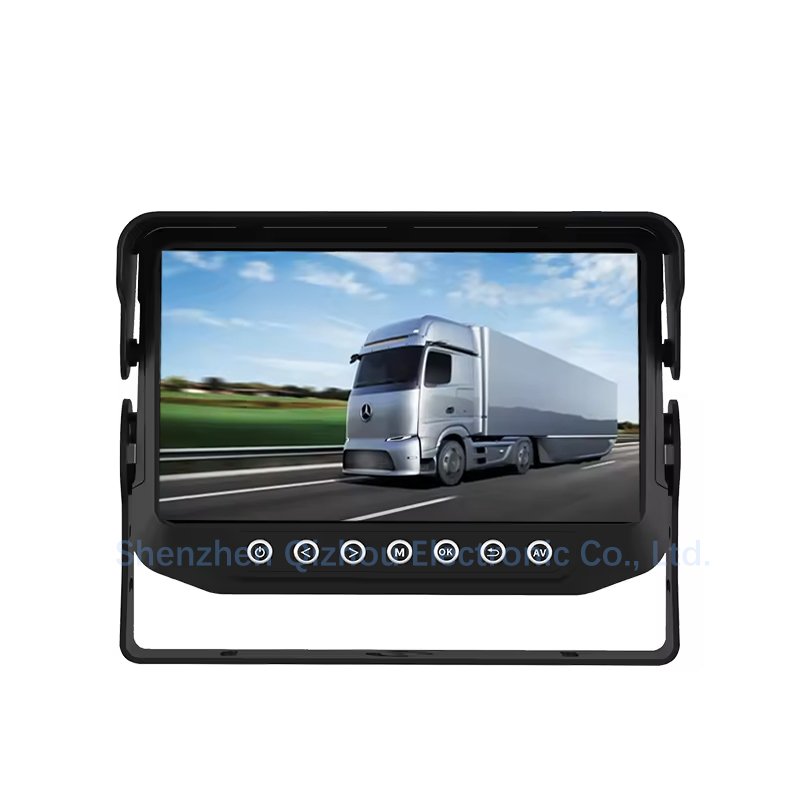 Factory direct 7 Inch Waterproof Portable Monitor Lcd bottom Monitor With waterproof Housing camera car monitor