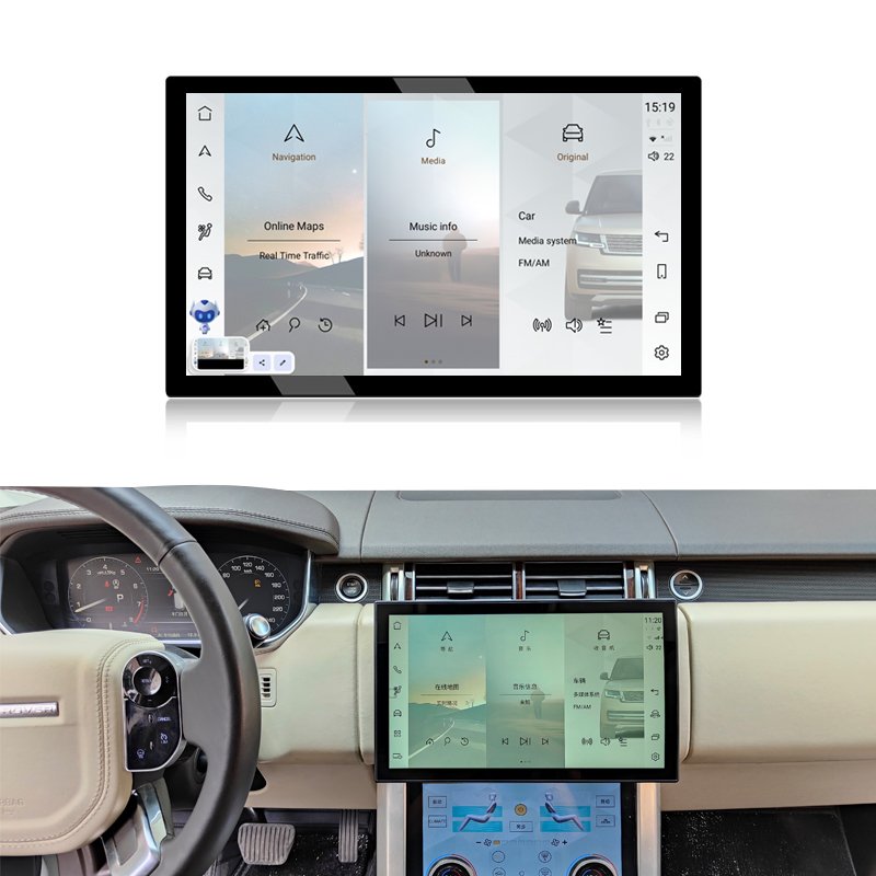 KANOR 13.3 inch Display Android 13 Wireless Carplay Navi Radio for Range Rover Vogue L405 Upgrade Screen