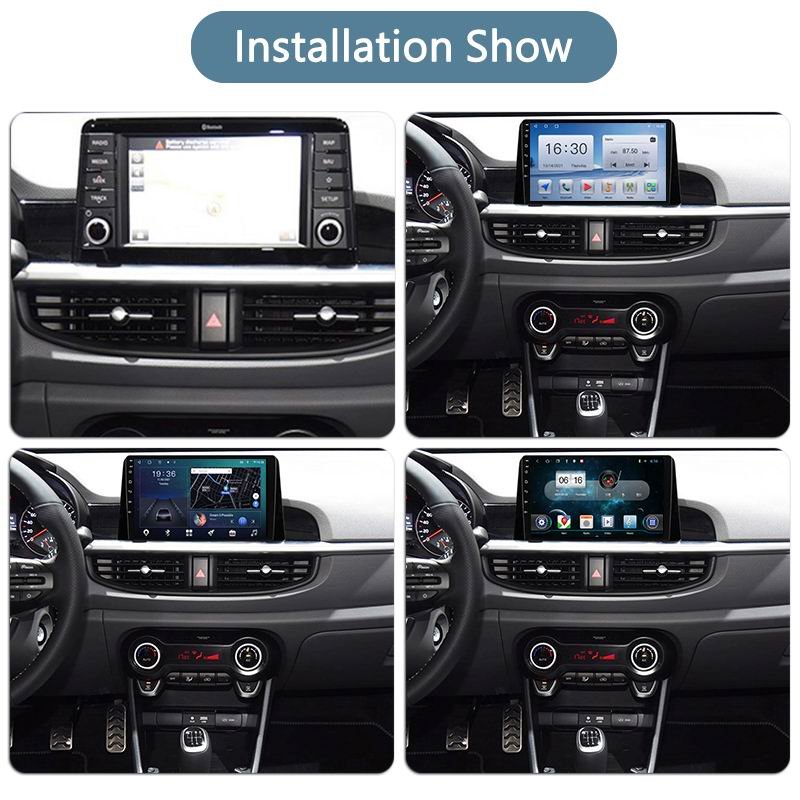 9inch Android Stereo Touch Screen Radio carplay For kia MORNING Picanto 2017-2020 Car DVD Player Navigation GPS