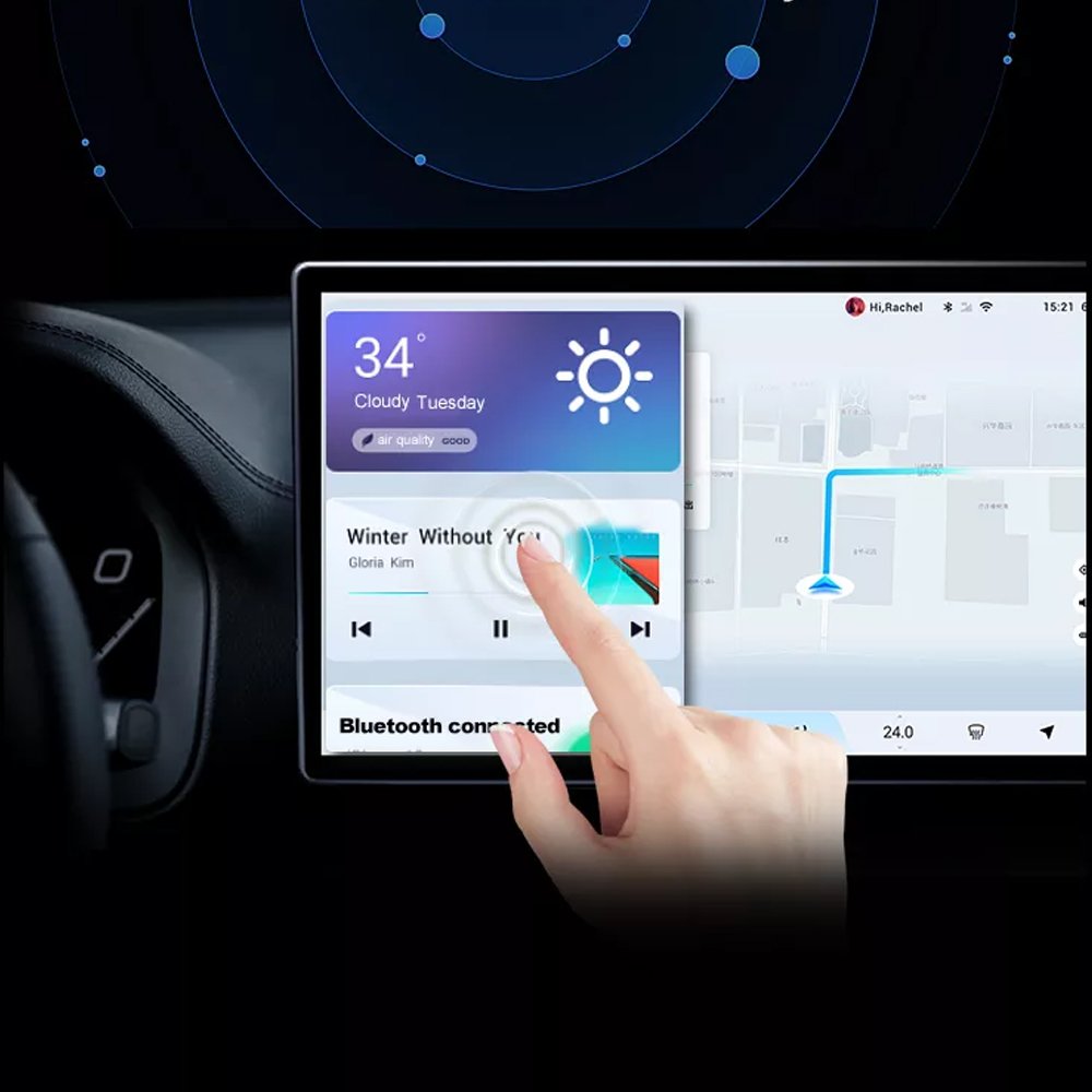 Universal 7 inch IPS radio GPS system android car navigation stereo bluetooth MP3 car DVD player