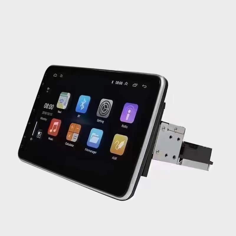 NEW Dashboard Multimedia 1 Din 10 Inch Auto Touch Screen 360 Degree Adjustable Rotatable Android Car Dvd Player Gps Navigation