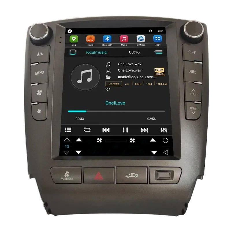Manufactory direct Touch Screen 4+64g Dvd car Radio Android 9.7 Inch Car DVD Player GPS Navigation For Lexus Is250
