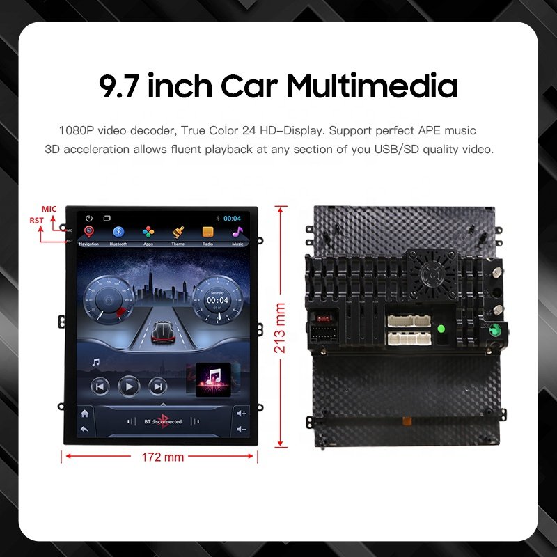 Maisimei 9.7'' Android Touch Screen Car DVD Player For Chevrolet 2008-2013 Cruze 2 Din Car Radio