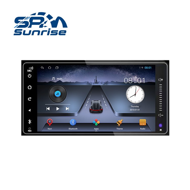 For universal Toyota Corolla 7 inch android stereo double din navigator car dvd player