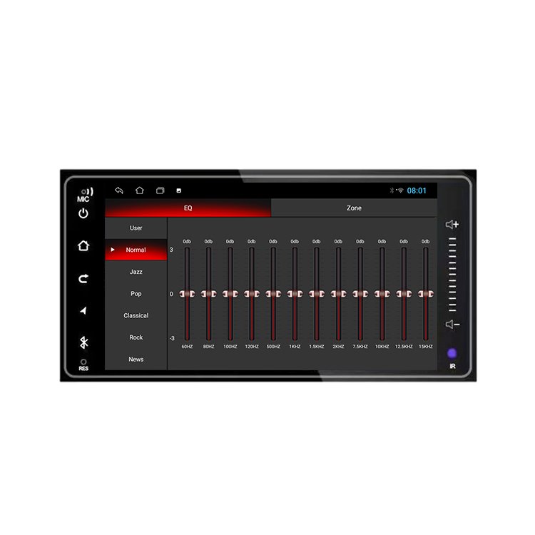 For universal Toyota Corolla 7 inch android stereo double din navigator car dvd player