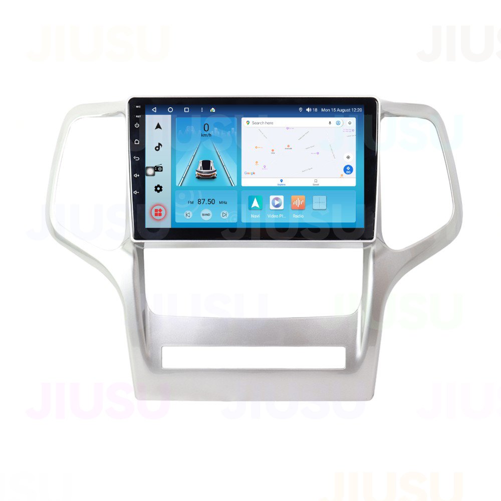 Android 12 Car Radio GPS DVD Player Stereo Multimedia Audio System for Jeep Grand Cherokee Laredo RST 2008-2013 with Carplay