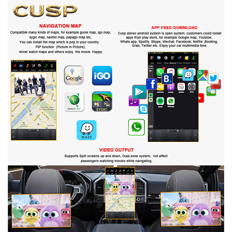 For Renault KOLEOS 2016/Megane 4 2017-10.4 "portrait Android car audio player GPS navigation Wireless carplay